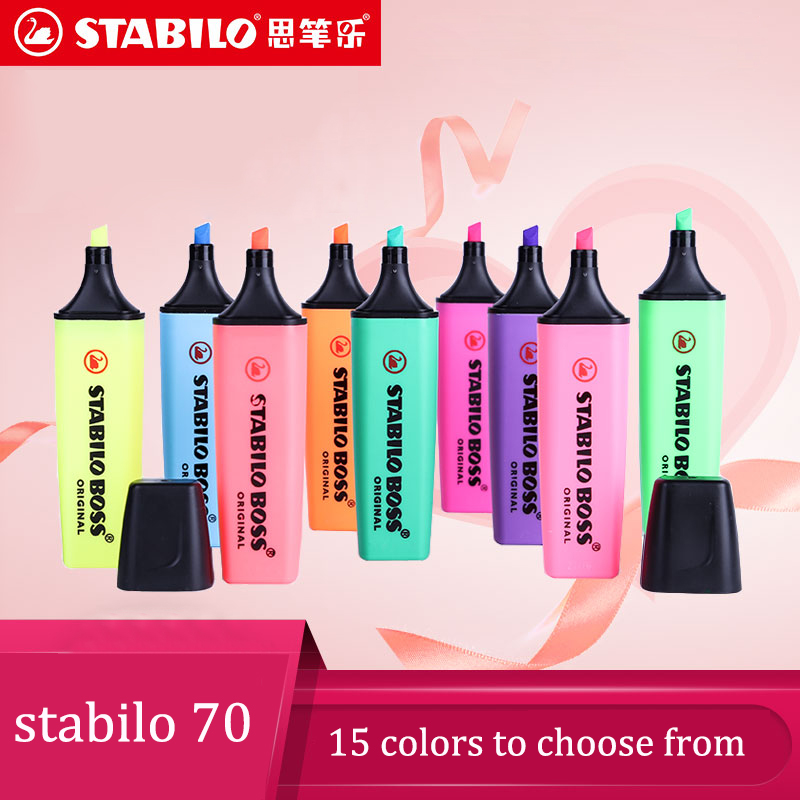 Stabilo Marker Boss - เยอรมัน Stabilo 70 Boss Highlighter Candy