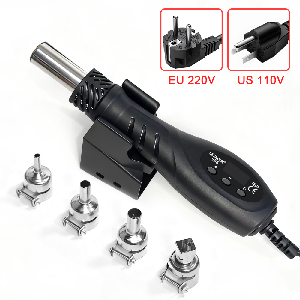 Heat Gun Small - ปืนลมร้อนขนาดเล็ก 700 วัตต์ ปรับอุณหภูมิได้ หน้าจอ LCD