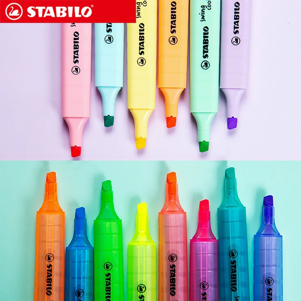 Stabilo Marker Boss - 3pcs Stabilo Highlighter Markers 275 สีขนาดใหญ่ความจุนักเรียน