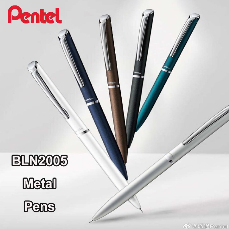 Pentel Pen Energel - ปากกาเจล Pentel EnerGel แบบแห้งเร็ว หมึกพิกเมนต์เขียนได้แม่นยำ ด้ามหลากสีสวยงาม