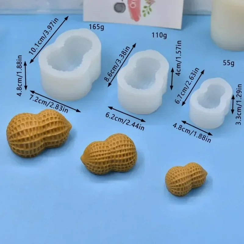 แม่พิมพ์ซิลิโคนรูปถั่วลิสง 3 ช - Crafting Resin บทวิจารณ์และราคา