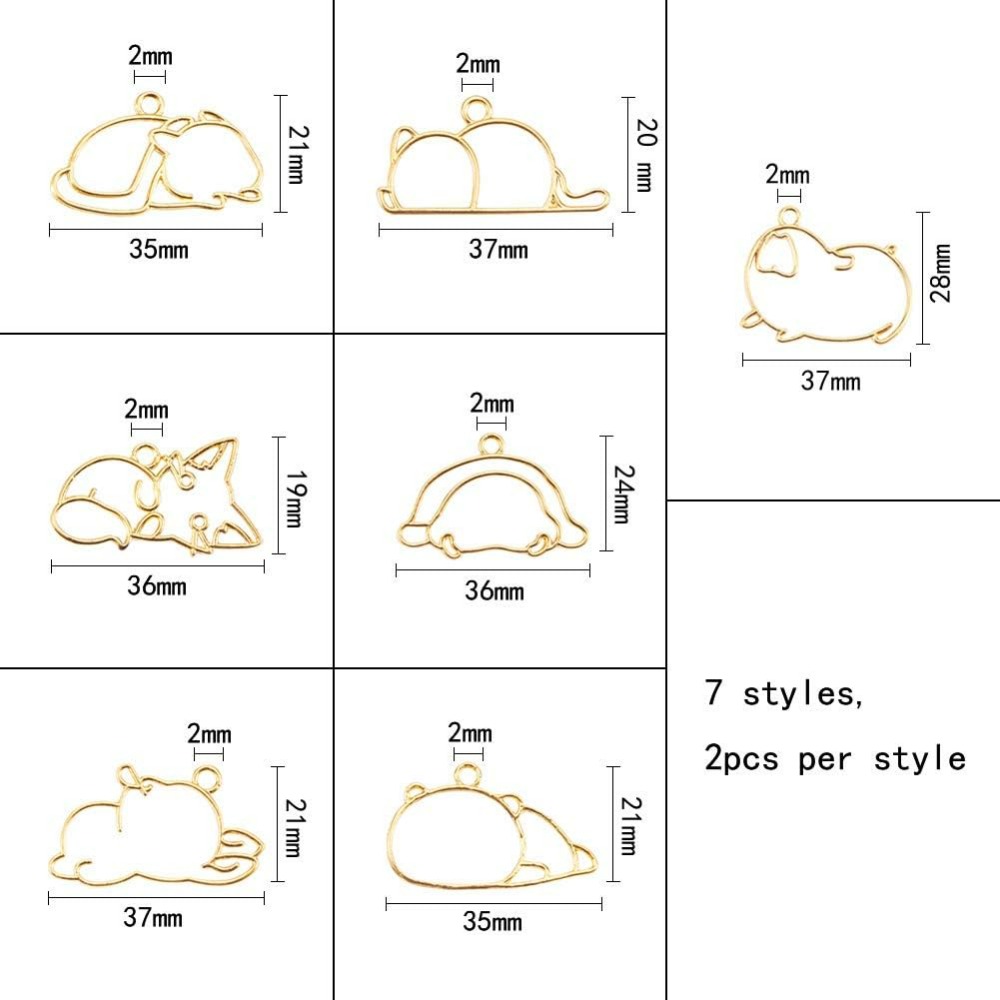 14pcs Hibernator Theme เปิด BE - Resin Jewelry Kit บทวิจารณ์และราคา