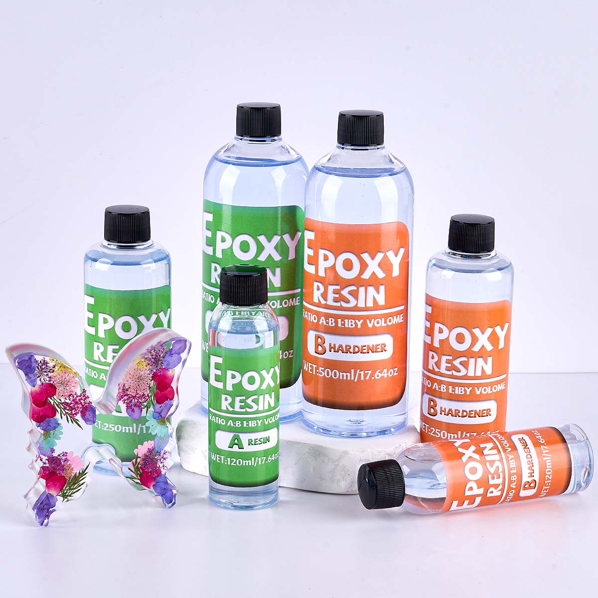 อัตราส่วน 1:1 อีพ็อกซี่เรซิ่นช - Resin Jewelry Kit บทวิจารณ์และราคา