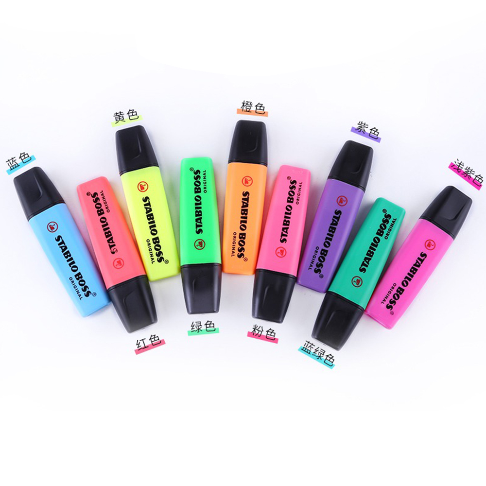 1pcs เยอรมัน Stabilo Highlight - Stabilo Marker Boss บทวิจารณ์และราคา