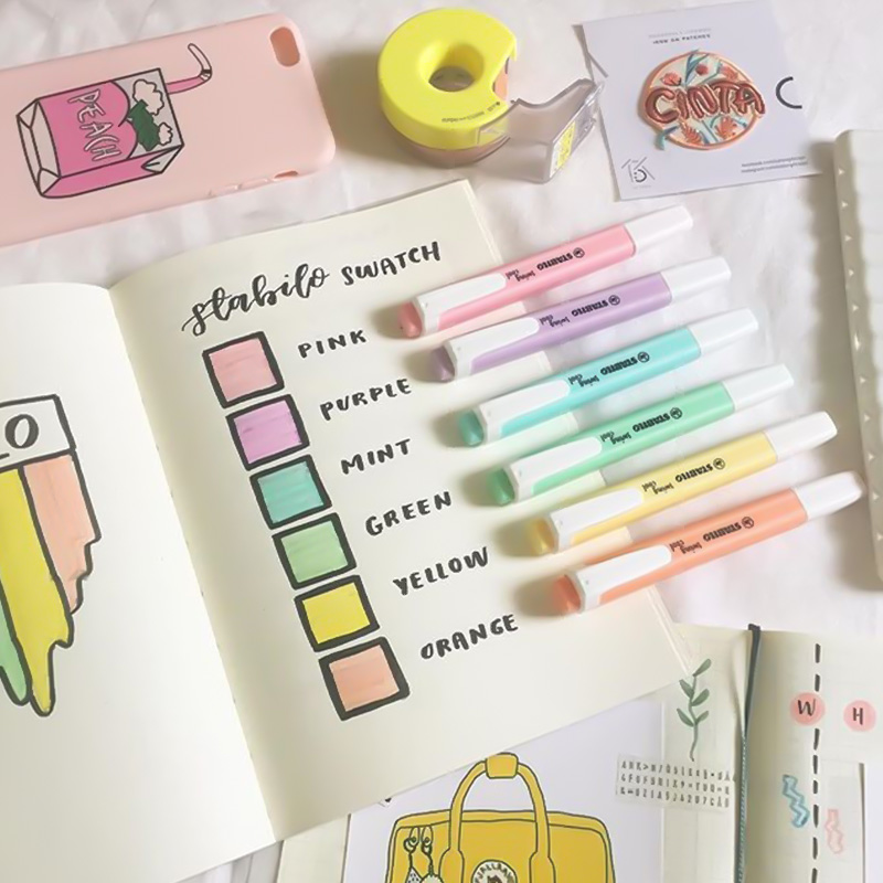 1Pcs เยอรมัน STABILO Highlight - Stabilo Marker Boss บทวิจารณ์และราคา