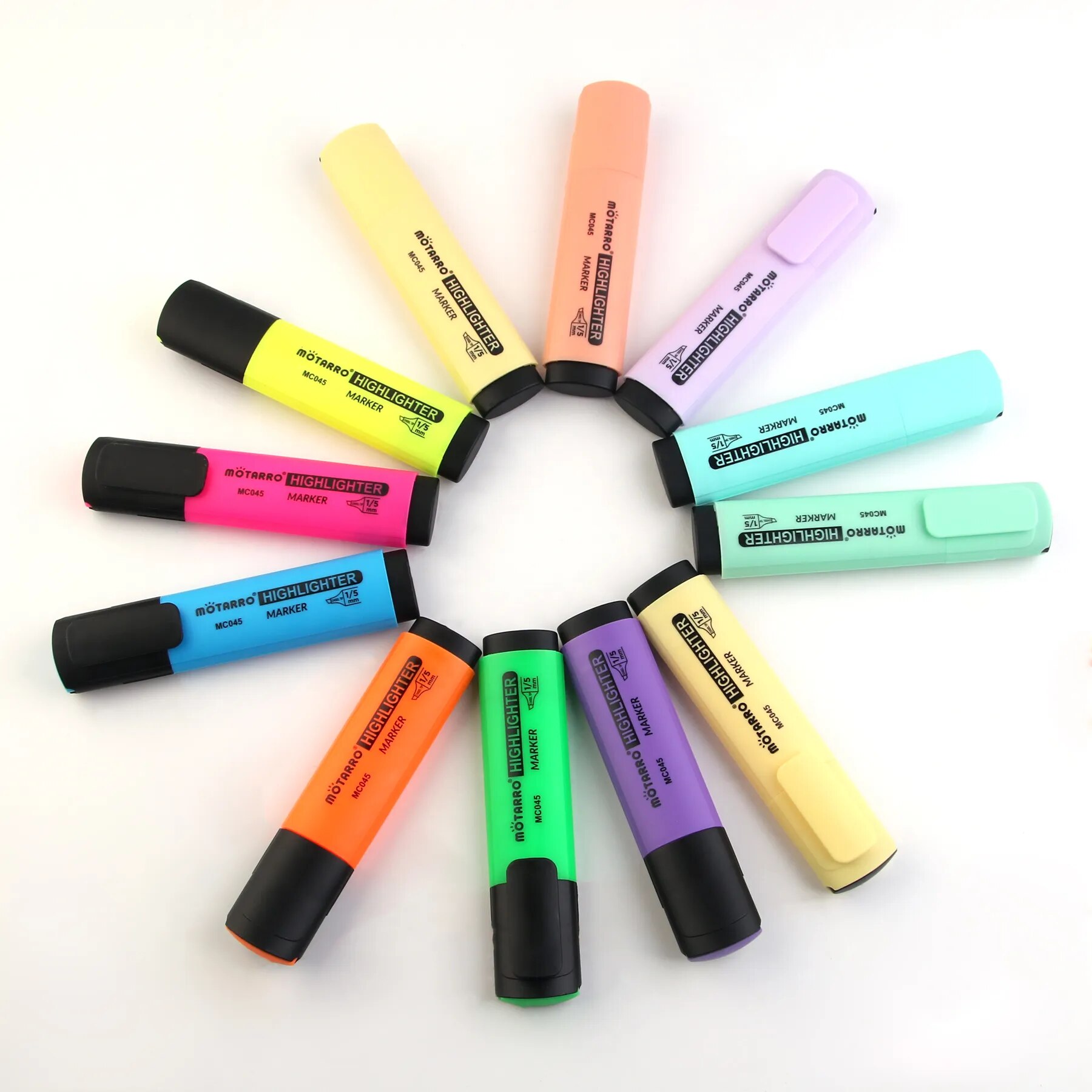 MOTARRO 12 ชิ้นกล่อง Pvc เครื่ - Stabilo Marker Boss บทวิจารณ์และราคา