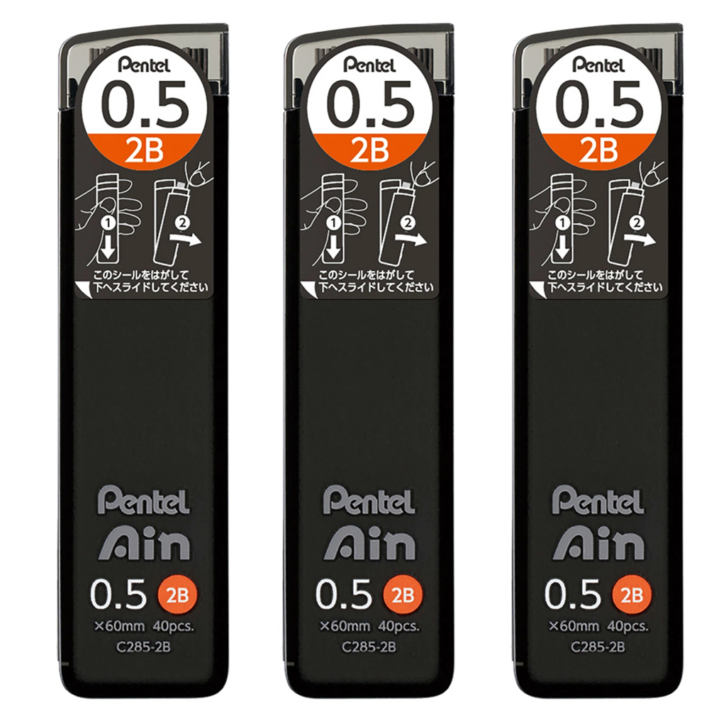 แพ็ค 3 ชิ้น - ชุดไส้ดินสอกดเพน - Pentel Pen Energel บทวิจารณ์และราคา