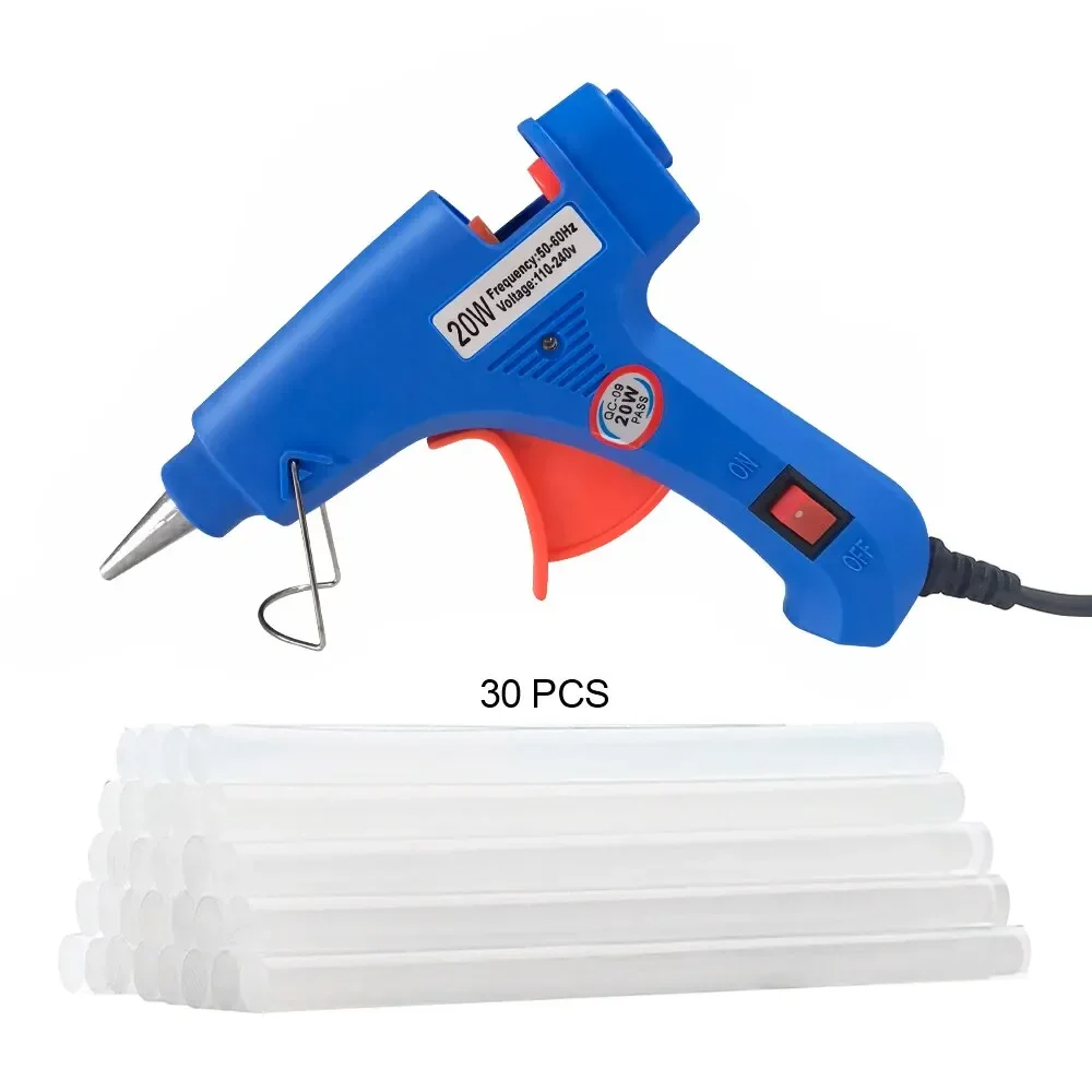 20W Hot Melt กาวปืนครัวเรือนอุ - Heat Gun Small บทวิจารณ์และราคา