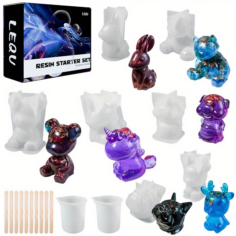 ชุดแม่พิมพ์เรซิน 19 ชิ้น เหมาะ - Resin Jewelry Kit บทวิจารณ์และราคา