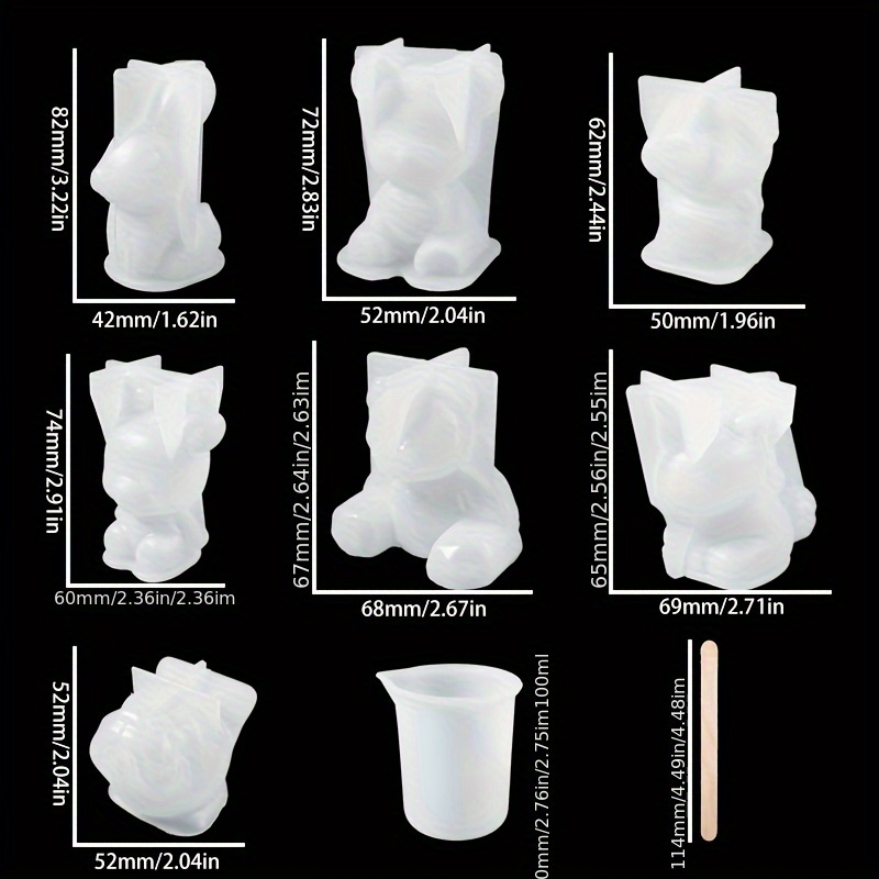 ชุดแม่พิมพ์เรซิน 19 ชิ้น เหมาะ - Resin Jewelry Kit บทวิจารณ์และราคา