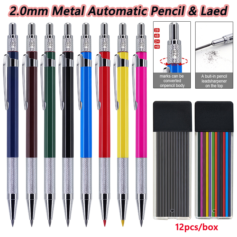 ใหม่ดินสอโลหะหลากสี,2.0 มม.สีด - Staedtler Pencil Lumocolor บทวิจารณ์และราคา