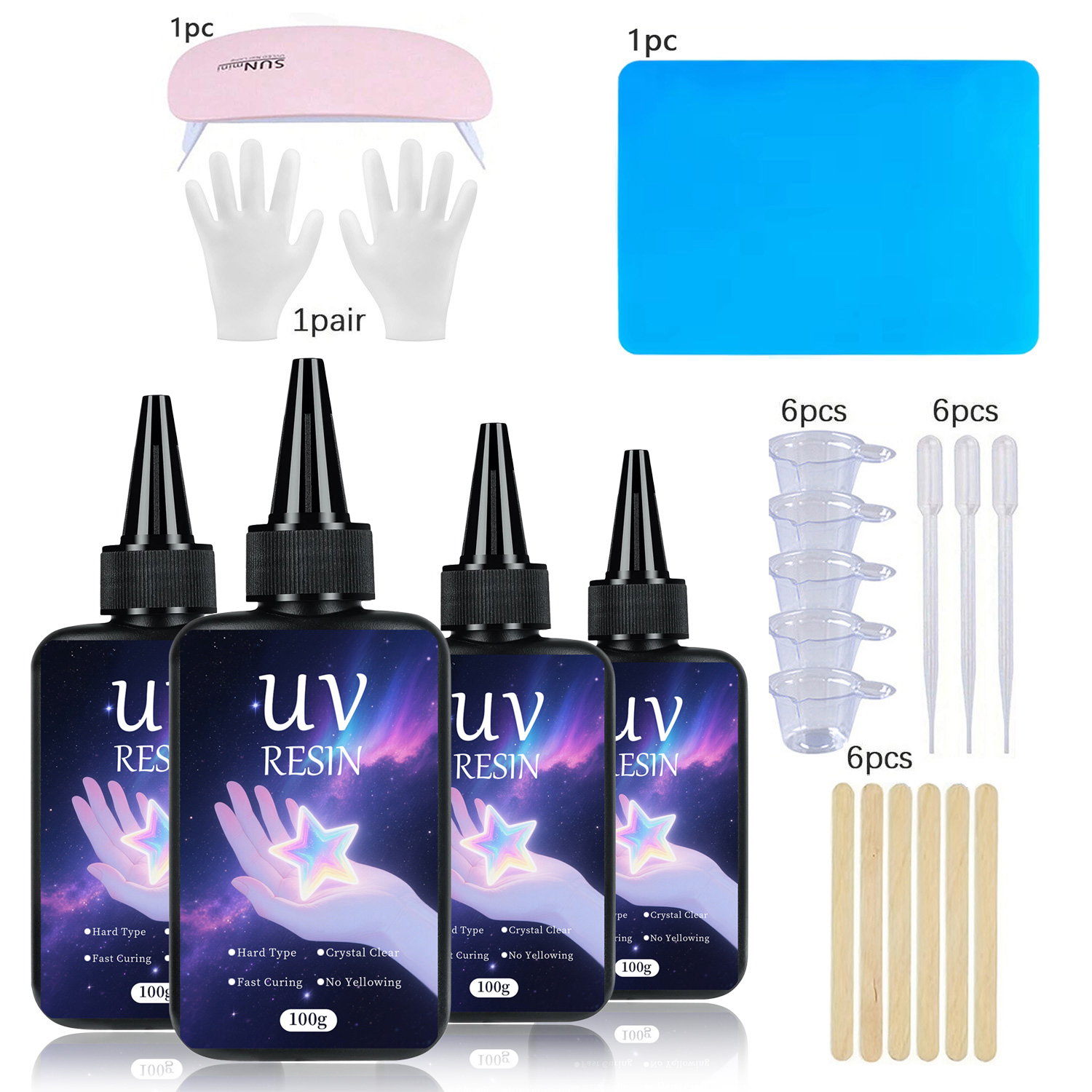 ชุดเรซิ่นยูวีพร้อมอุปกรณ์หล่อ  - Epoxy Uv Resin Kit บทวิจารณ์และราคา