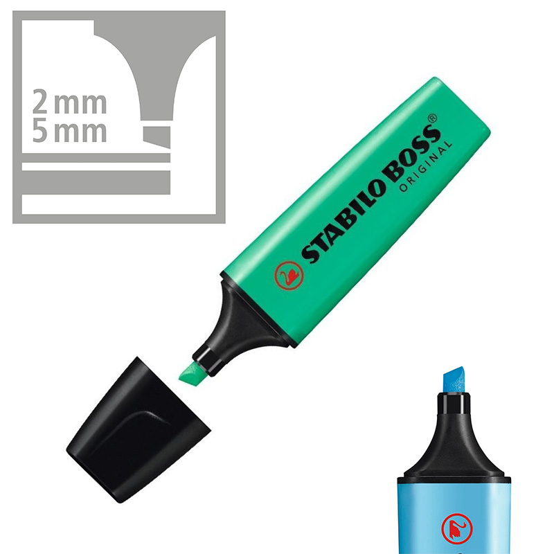ปากกาเน้นข้อความ STABILO BOSS  - Stabilo Marker Boss บทวิจารณ์และราคา