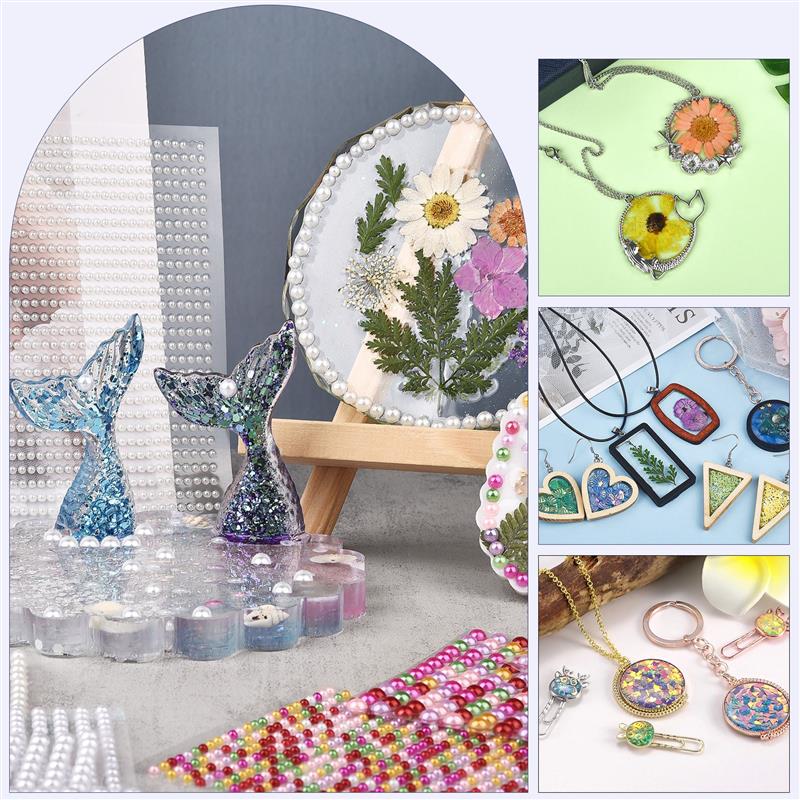 เรซิน UV Crystal Clear ขนาดใหญ - Resin Jewelry Kit บทวิจารณ์และราคา